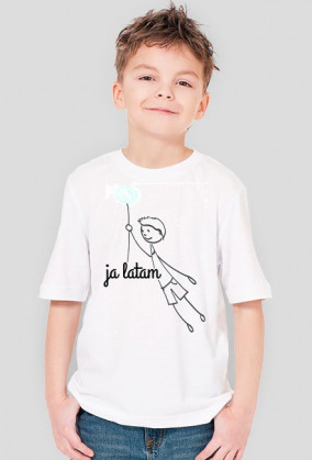 Ja latam - chłopięcy t-shirt
