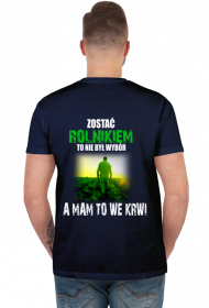 Koszulka rolnik z powołania we krwi