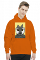 Bluza z wilkiem zimowym
