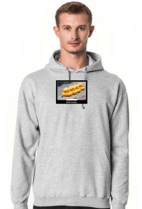 Bluza męska z kapturem Żółte Mordy
