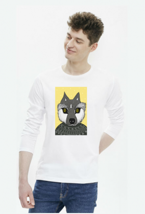 Koszulka wilk zimowy