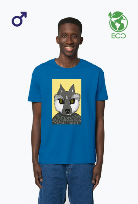 Koszulka z wilkiem zimowym