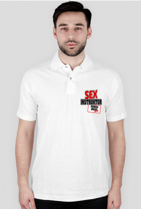Sex instruktor (koszulka polo męska) gp