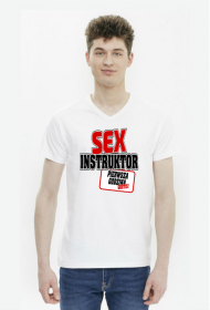 Sex instruktor (koszulka męska v-neck) gp
