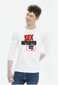 Sex instruktor (koszulka męska długi rękaw) gp