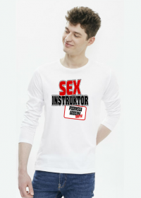 Sex instruktor (koszulka męska długi rękaw) gp