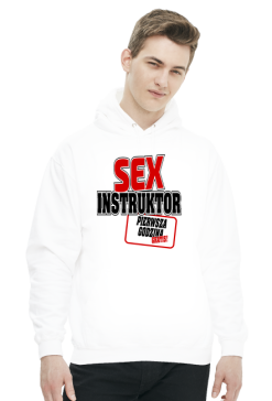 Sex instruktor (bluza męska kaptur) gp