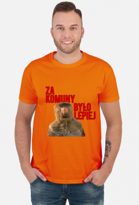 Śmieszna koszulka janusz nosacz za komuny było lepiej