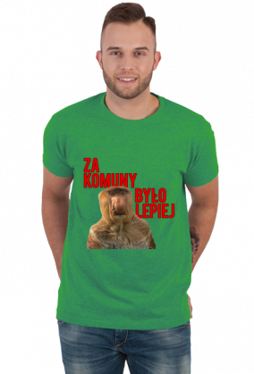 Śmieszna koszulka janusz nosacz za komuny było lepiej