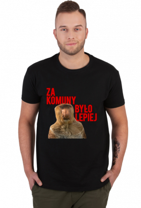 Śmieszna koszulka janusz nosacz za komuny było lepiej