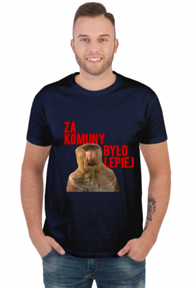 Śmieszna koszulka janusz nosacz za komuny było lepiej