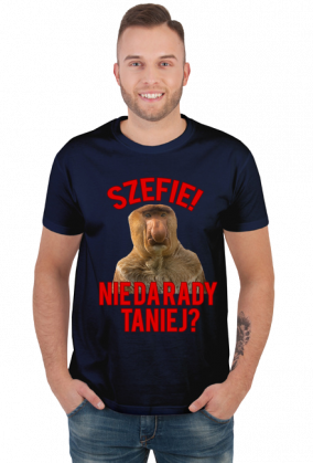 Śmieszna koszulka nie da rady taniej typowy janusz polak