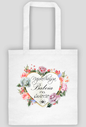 Eko torba na zakupy dzień babci