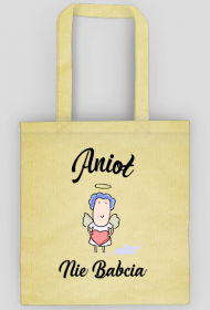 Eko torba na zakupy dzień babci Anioł nie babcia