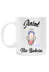 Kubek dzień babci Anioł nie babcia