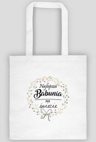 Eko torba na zakupy prezent dzień babci Najlepsza Babunia