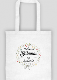 Eko torba na zakupy prezent dzień babci Najlepsza Babunia