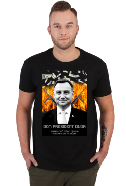 Koszulka Don president Duda Andrzej ostry cień mgły