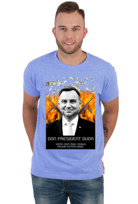 Koszulka Don president Duda Andrzej ostry cień mgły