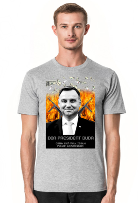 Koszulka Don president Duda Andrzej ostry cień mgły
