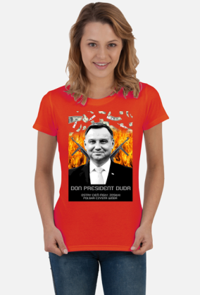Koszulka Don president Duda Andrzej ostry cień mgły