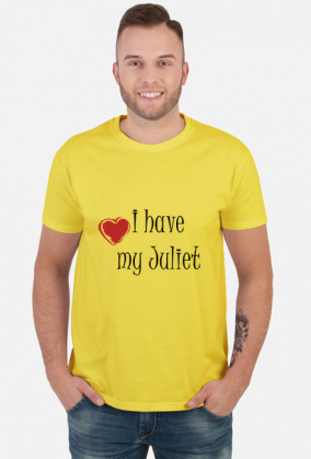 Koszulka prezent walentynki dla męża chłopaka i have my juliet
