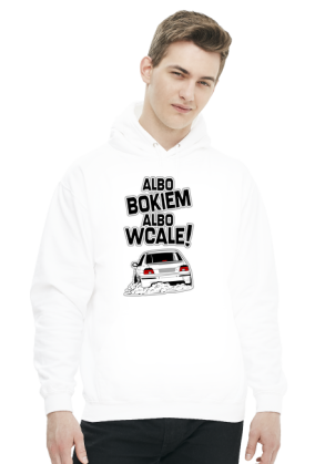 E39 bokiem (bluza męska kaptur) gp