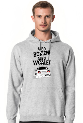E39 bokiem (bluza męska kaptur) gp