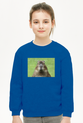 Kapibara przerażające spojrzenie bluza