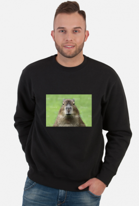 Kapibara przerażające spojrzenie bluza