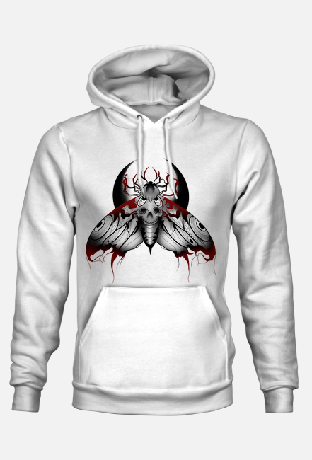 Kangurek unisex tył-przód ćma