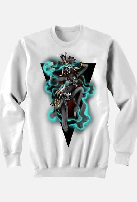 Bluza unisex tył-przód szamanka