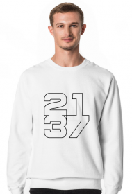 Biała bluza 2137 kontur