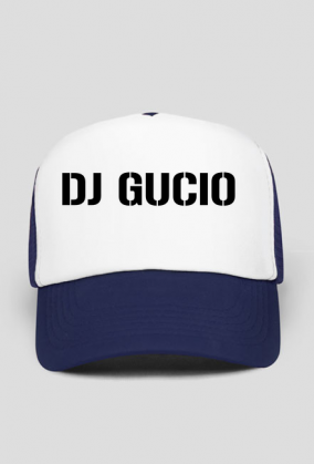 Czapka z napisem DJ GUCIO