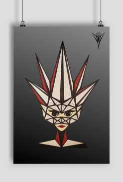 Plakat "Pretty3.0" 84x59cm