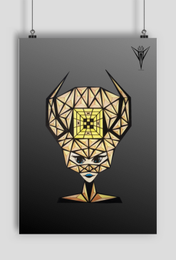 Plakat "Pretty8.0" 84x59cm
