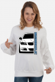 Bimmerholic E90 front (bluza damska klasyczna)