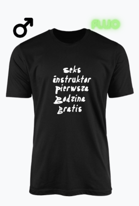 Koszulka seks instruktor