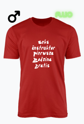 Koszulka seks instruktor