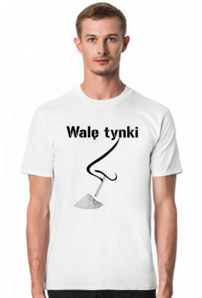 T-shirt walę tynki/walentynki