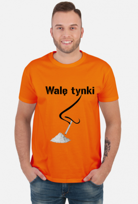 T-shirt walę tynki/walentynki