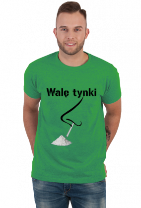 T-shirt walę tynki/walentynki