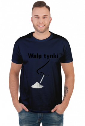 T-shirt walę tynki/walentynki