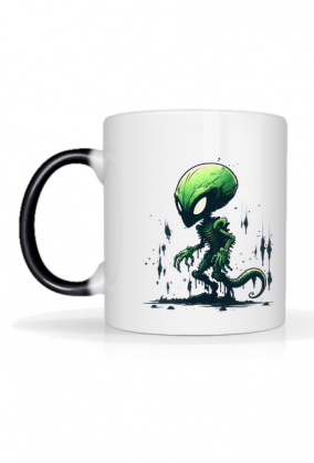 Green Alien - Magiczny kubek