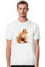 Fox Art - Koszulka Męska