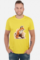 Fox Art - Koszulka Męska