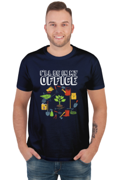 Ogród to moje biuro | T-shirt męski