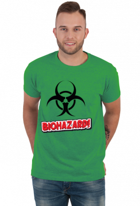 Biohazard! - Koszulka męska