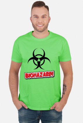 Biohazard! - Koszulka męska