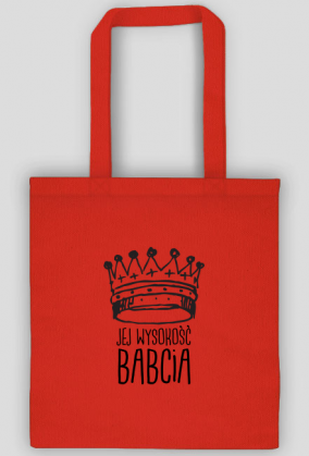 Jej wysokość Babcia - Eko torba na ramię